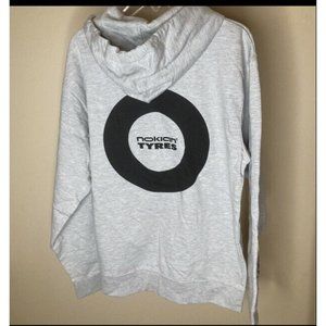 Nokian Tyres Hoodie Gray Size Medium